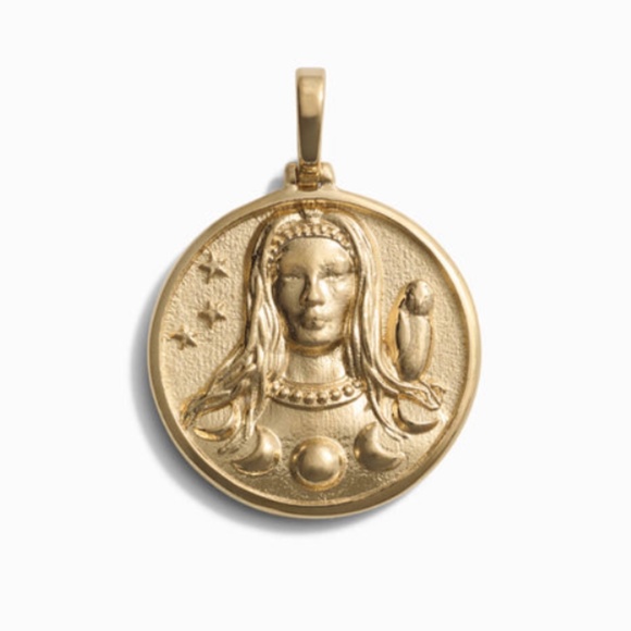 Awe Inspired Jewelry New Awe Inspired Nyx Pendant No Chain Gold